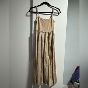 Old Navy Beige Maxi Dress
